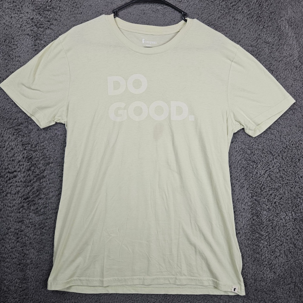 Cotopaxi Womens L T Shirt Do Good Tee Top Short Sleeve Organic Cotton‎ Recycled